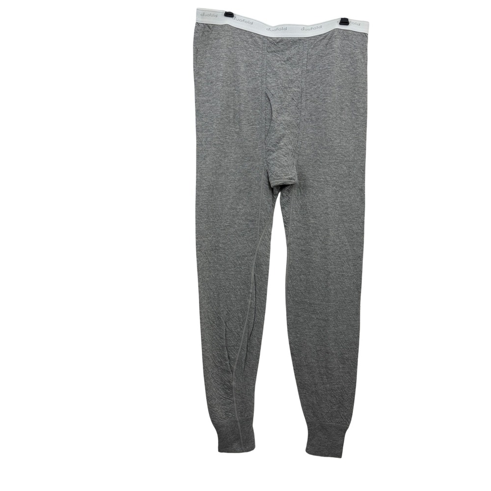 Duofold Pants Mens XL Tall Gray Thermal Long Johns Wool Blend Base Layer